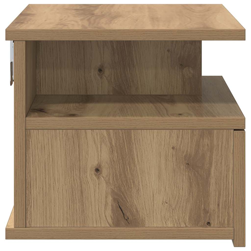 Floating Nightstand Artisan oak 40 x 31 x 27 cm Engineered wood